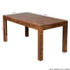 Designový jídelní stůl MUMBAI z masivu 160 x 80 x 76 cm | Náhled obrázku produktu 2