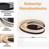 Smart LED Deckenleuchte Schwarz Ø50cm, Deckenlampe mit APP Produktbild-Vorschau 6