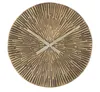 A close-up studio shot of a round wall clock. Náhľad obrázku produktu
