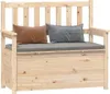 Lavice 112,5x51,5x96,5 cm masivní borovice Náhled obrázku produktu 3