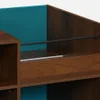 sweeek - Zweifarbiger Vintage Schallplattenschrank mit Produktbild-Vorschau 4