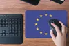 MuchoWow® Mauspad Mousepad Flagge - Europäische Flagge Produktbild-Vorschau 4