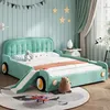Letto a castello per bambini 140x200 cm con scivolo e Anteprima dell’immagine prodotto 1