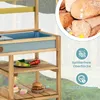 COSTWAY venkovní dětská kuchyňka, bahenní kuchyňka na hraní Náhled obrázku produktu 8