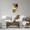 Bild auf Leinwand - Leinwandbild - Wolke exotischer Palm- Produktbild-Vorschau 6