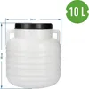 Fass 10 Liter Kunststofffass, Lebensmittelfass, Tonne, Produktbild-Vorschau 2