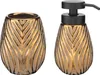 WENKO Bad-Accessoire Set Mod. Idro Gold, 2-tlg., Produktbild-Vorschau 1