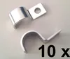 10 x Kabelschelle, Kabelfixierung für Kabel bis Ø 12 mm Produktbild-Vorschau 2