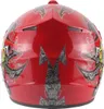 Crosshelm Helm Kinderhelm Motorradhelm Motocross Mejia rot Produktbild-Vorschau 5