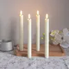 4 candele a LED a forma di bastoncino, luce bianco caldo, Anteprima dell’immagine prodotto 1
