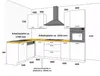 Landhaus Küche Stilo Weiß 170x285cm Küchenzeile Einbauküche Produktbild-Vorschau 5