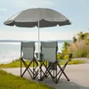 FCH Doppel Campingstuhl mit Sonnenschirm & isolierter Produktbild-Vorschau 5