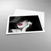 Poster - Poster ohne Rahmen - Frau Gesicht Lippen - 70x50 Produktbild-Vorschau 3