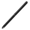 A black stylus pen is shown against a white background. Produktbild-Vorschau