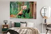 MuchoWow® Poster Roter Panda - Bambus - Grün 180x120 cm - Produktbild-Vorschau 4