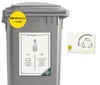 Frank Paperman® | 1x Mülltonnen Aufkleber Altglas | Produktbild-Vorschau 1