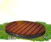 Hengda WPC Gartendusche Bodendusche 71 x 55 x 7cm Outdoor Produktbild-Vorschau 2