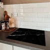 KitchenYeah© Herdabdeckplatte Marmoroptik - Schwarz - Luxus Produktbild-Vorschau 5