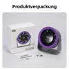 Tischventilator, Wandventilator, 720° Drehbar, 100-stufige Produktbild-Vorschau 8