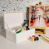 Creative Deco Witte Grote Houten Doos Opbergdoos, 30 x 20 x Productafbeelding-voorbeeld 2