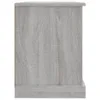 vidaXL TV Schrank Grau Sonoma 73x35,5x47,5 cm Holzwerkstoff Produktbild-Vorschau 9