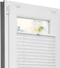 Estika Plissee ohne Bohren - 100x230 cm - Weiß - Jalousien Produktbild-Vorschau 1