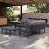 Merax Gartenmöbel-Set für 8 Personen, Garten-Essgruppe mit Produktbild-Vorschau 4