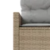 The Living Store Gartensofa mit Tisch und Kissen Halbrund Produktbild-Vorschau 7
