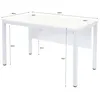 Psací stůl HWC-E94, kancelářský počítačový stůl 120x60cm  Náhled obrázku produktu 8