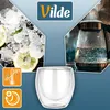 Vilde | Verres thermo 4 pcs - 250 ml - Double paroi - Pour Voir les images du produit 5