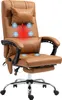 Vinsetto Fauteuil de massage de bureau, chaise d'ordinateur Voir les images du produit 1