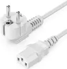 deleyCON 2m Kaltgerätekabel Netzkabel Stromkabel Produktbild-Vorschau 1