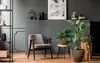 A stylish living room with a chair and plants. Náhľad obrázku produktu