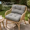Beautissu Outdoor Loungekissen Flair Sitz + Rücken 60x40cm, Produktbild-Vorschau 2