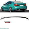 Sport-Performance Heckspoiler Hecklippe Schwarz Matt +3M Produktbild-Vorschau 2