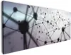 Wallario Premium Leinwandbild 3D Partikel in schwarz vor Produktbild-Vorschau 1