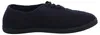 Sneakers Damen-Leinenschnürer Schwarz, Farbe:schwarz, EU Produktbild-Vorschau 4