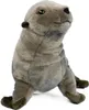A plush toy seal sitting on a white background. Produktbild-Vorschau