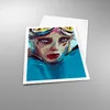 Poster - Poster ohne Rahmen - Stück Modern Frau - 70x100 cm Produktbild-Vorschau 3