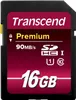 Transcend SDHC 16GB Class 10 UHS-I 400x Premium Podgląd zdjęcia produktu 1