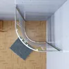 80x80x185cm Duschkabine Runddusche 5mm ESG-Glas Produktbild-Vorschau 5