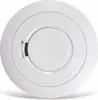 A white smoke detector is shown from a top-down perspective against a white background. Produktbild-Vorschau