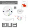 sada 6 šálků Marie s podšálky 6 osob porcelánové čajové Náhled obrázku produktu 6
