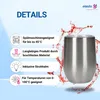 Weinbecher 350 ml 'Vinova' - doppelwandiger Edelstahlbecher Produktbild-Vorschau 2