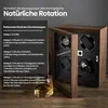 Olvy Uhrenbeweger für 4 Uhren, LED-Beleuchtung, Watchwinder Produktbild-Vorschau 4