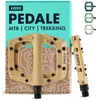AARON Dirt MTB Pedale Nylon Ultraleicht 9/16" Mountainbike Produktbild-Vorschau 1