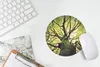 MuchoWow® Mauspad Mousepad Beruhigende Zweige eines grünen Produktbild-Vorschau 5
