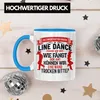 Trendation - Line Dance Tasse Geschenk Spruch Linedance Produktbild-Vorschau 3