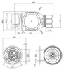 Conector de 13 pines, corto, de PVC, tipo Jaeger, modelo 2 Vista previa de la imagen del producto 14