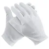 Baumwollhandschuhe weiß Größe XL, 10 Paar Weiße Handschuhe Produktbild-Vorschau 2